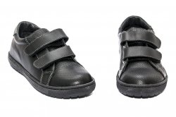 Pantofi sport copii  - Pantofi sport copii pj shoes Skate negru box 27-36