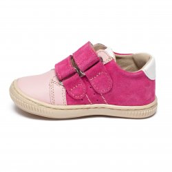 Pantofi sport copii - Pantofi sport fete din piele hokide 457 roz fuxia 18-25