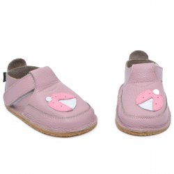 Incaltaminte Barefoot copii  - Pantofiori barefoot copii din piele 2023 roz 17-25