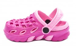 Papuci copii  - Papuci fete de plaja 1033 roz fuxia 18-35