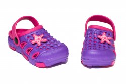 Papuci slapi copii - Papuci fete de plaja 5668 lila fuxia 18-35