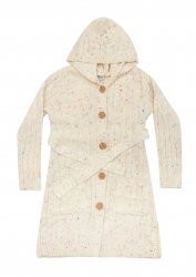 Pulovere copii  - Pulovere fete 1856 alb bej 116-164cm 