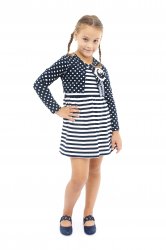 Rochii fete - Rochie fete 364 blumarin alb