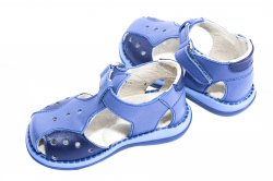 Sandale copii  - Sandale baieti 345 gri blu