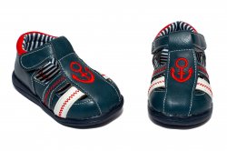 Tenisi copii  - Sandale baieti flexibile 1597 blu rosu 19-24
