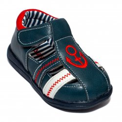 Tenisi copii  - Sandale baieti flexibile 1597 blu rosu 19-24