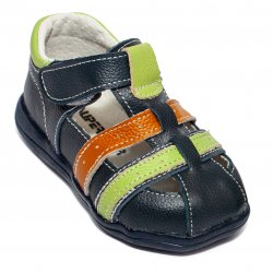 Tenisi copii  - Sandale baieti flexibile 1597 blu rosu 19-24