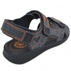 Sandale barbati - Sandale barbati piele 7723 negru 39-47