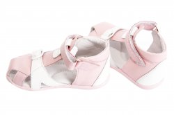 Sandale copii  - Sandale fete hokide 231 roz alb