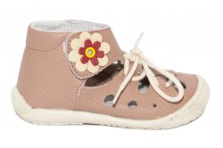 Sandale copii - Sandale fete flexibile piele 211401 roz box 17-22