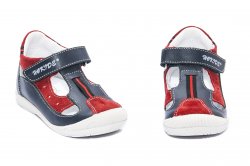 Sandale copii - Sandale copii hokide 139 blu rosu 18-24