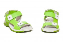 Sandale copii - Sandale copii piele Pj Shoes Roy vernil 27-36