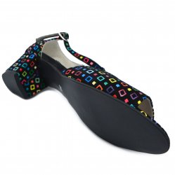 Sandale dama - Sandale dama cu toc piele 219 negru color 33-41
