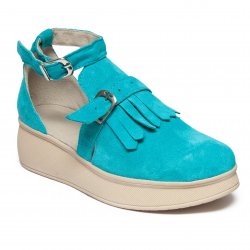 Sandale copii  - Sandale domnisoare din piele 1803 vernil 34-41