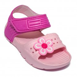 Sandale copii  - Sandale copii din plastic de vara 1581 albastru verde 24-30