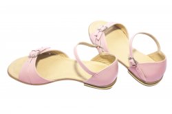 Sandale copii - Sandale fete piele 1377 roz