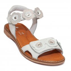 Sandale copii  - Sandale fete piele pj shoes Ana roz pipit 27-36
