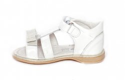 Sandale copii - Sandale fete pj shoes Eva alb