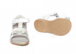 Sandale copii - Sandale fete pj shoes Eva alb