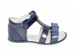 Sandale copii  - Sandale fete pj shoes Eva albastru