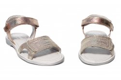 Sandale copii  - Sandale fete pj shoes piele Ana auriu 26-36