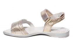 Sandale copii  - Sandale fete pj shoes piele Ana auriu 26-36