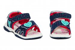 Sandale copii  - Sandale fete vara super gear 480 blu roz 24-30