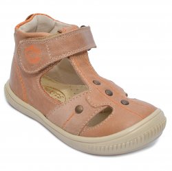 Sandale copii  - Sandale ortopedice copii hokide 273 bej maro port 18-25