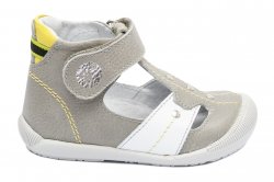 Sandale copii - Sandale ortopedice copii hokide 273 gri alb 18-24