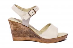 Sandale dama - Sandale platforma dama 8cm Oana bej 34-41