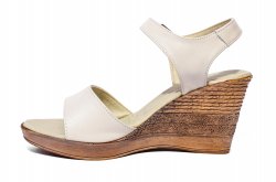 Sandale dama - Sandale platforma dama 8cm Oana bej 34-41