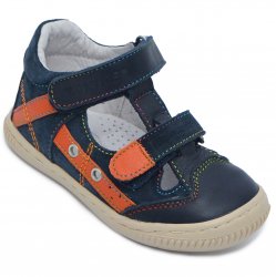 Sandale copii - Sandalute baieti flexibile hokide 386 blu port 18-25