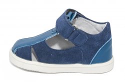 Sandale copii - Sandalute baieti piele pj shoes Pablo blumarin 18-26
