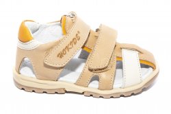 Sandale copii  - Sandalute copii hokide picior lat 357 cafe 22-27