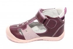 Sandale copii  - Sandalute fete hokide 273 bordo roz 18-24