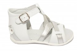 Sandale copii - Sandalute fetite hokide 313 alb 18-24