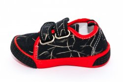 Tenisi copii - Tenisi copii 9583 negru rosu 20-31