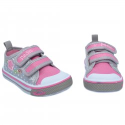 Tenisi copii - Tenisi fete cu brant din piele 20-002 grey 20-25