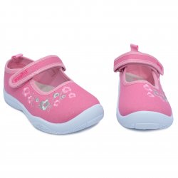 Tenisi copii  - Tenisi fete cu brant din piele 20-003 pink 25-31