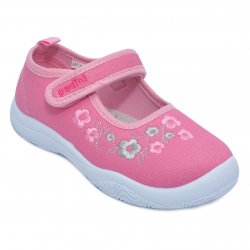 Tenisi copii  - Tenisi fete cu brant din piele 20-003 pink 25-31