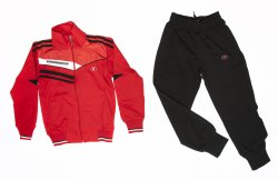 Compleuri-treninguri copii  - Treninguri copii 3951 rosu negru