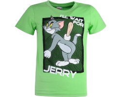 Tricouri copii  - Tricouri baieti Tom si Jerry 8577 albastru