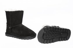 Ugg-uri copii  - Ugg-uri copii piele milano 4 negru 27-36