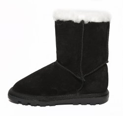 Ugg-uri copii  - Ugg-uri copii piele milano 4 negru 27-36