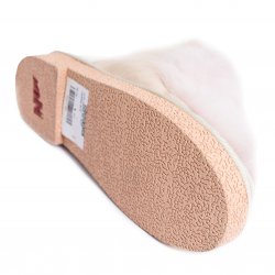 Ugg-uri copii  - Ugg-uri fete din piele cu blana 19068 bej 35-41