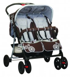 Carucioare copii gemeni  - Carucioare gemeni iTWIN 1004 Kiddo