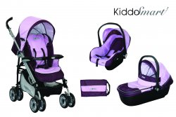 Carucioare copii  - Carucior copii 3 in 1 Kiddo Smart 1008