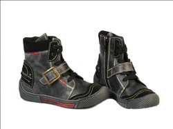 Ghete blana copii  - Ghete imblanite copii Roma negru