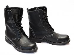 Ghete blana copii  - Ghete copii blana 8790 negru