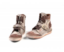 Ghete blana copii  - Ghete imblanite copii Roma bej